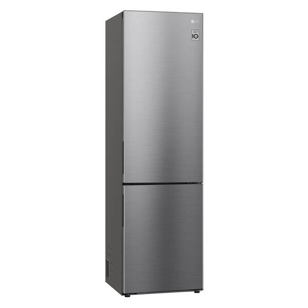 Chladnička s mrazničkou LG GBP62PZNAC stříbrná barva
