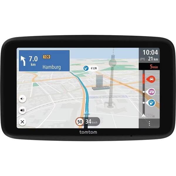 Navigační systém GPS Tomtom GO Camper Tour, 2.gen. černá barva
