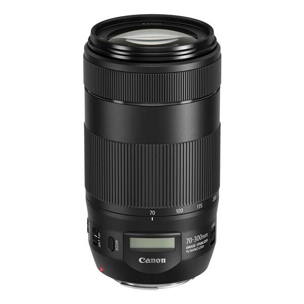 Objektiv Canon 70-300 mm f/4-5.6 IS II USM černá barva

