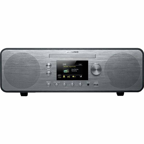 Mikrosystém MUSE M-885 DBT černá barva
