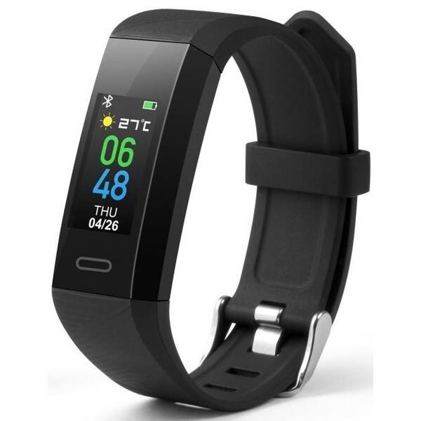 Fitness náramek Technaxx TX-HR7 černá barva
