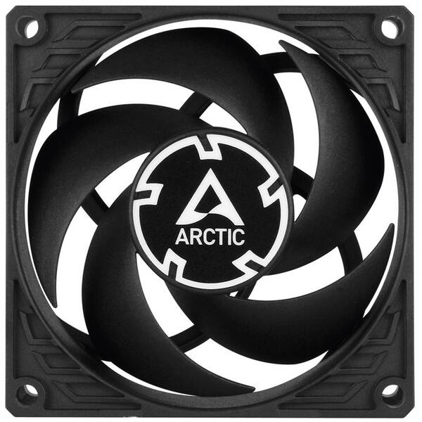 Ventilátor Arctic Cooling P8 PWM PST CO černá barva

