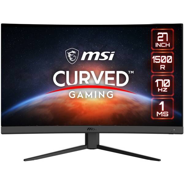 Herní monitor MSI G27CQ4 E2 černá barva
