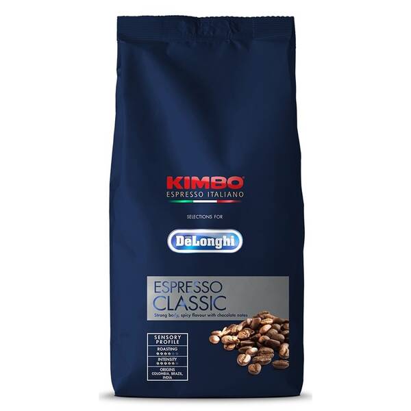 Káva zrnková De'Longhi Kimbo Classic 1 kg 
