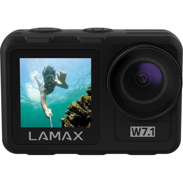 Outdoorová kamera LAMAX W7.1 černá barva
