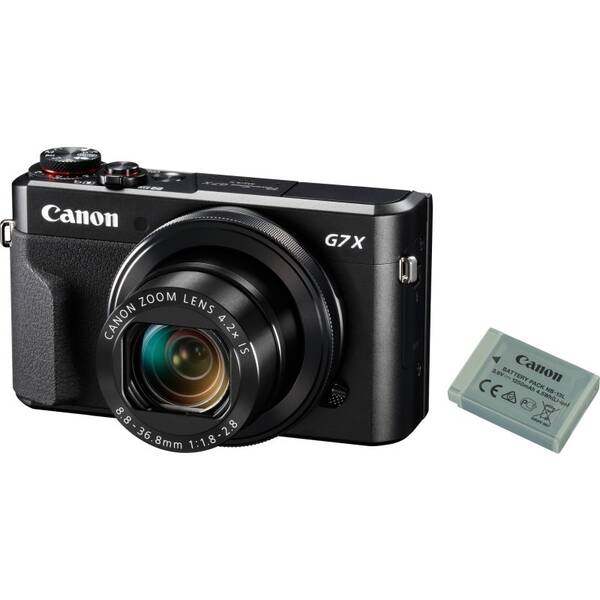 Digitální fotoaparát Canon G7X Mark II KIT černá barva
