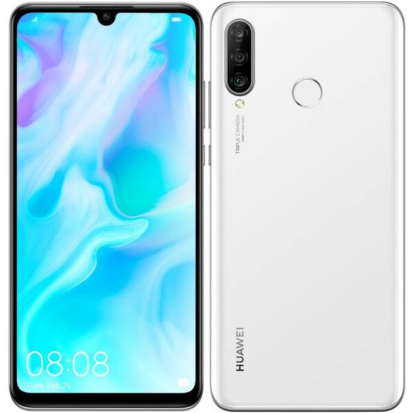 Mobilní telefon Huawei P30 lite 64 GB bílá barva
