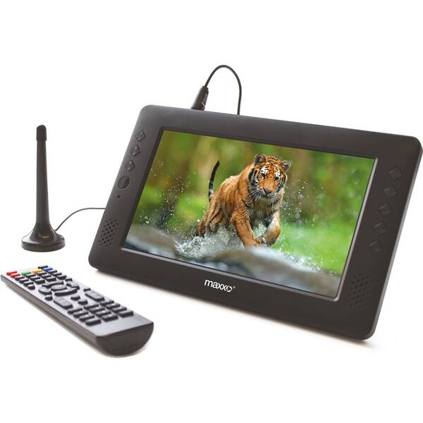 Televize Maxxo mini TV HD – T2 HEVC/H.265 černá barva
