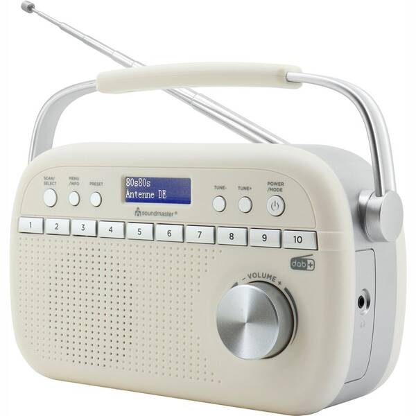 Radiopřijímač s DAB+ Soundmaster DAB280BE béžová barva
