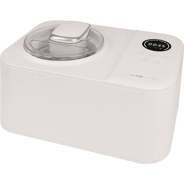 Zmrzlinovač Clatronic ICM 3784 bílá barva
