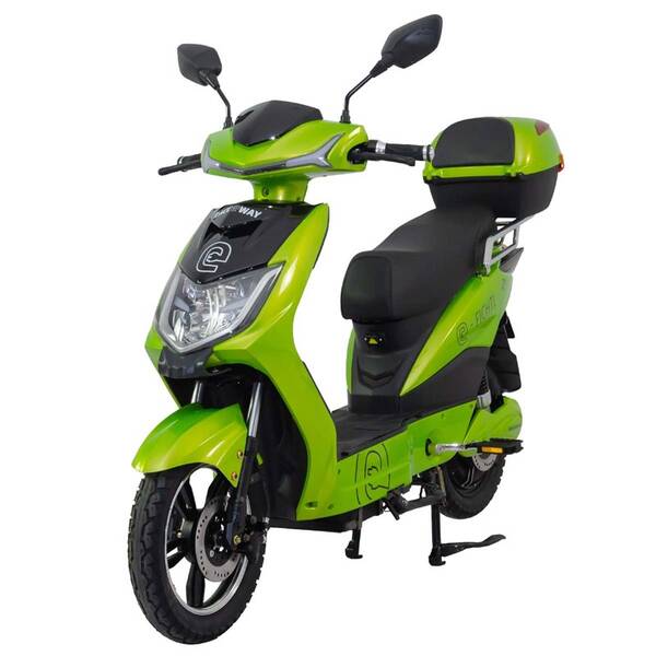 Elektroskútr RACCEWAY E-FICHTL sv.zelený-metalický  20Ah 
