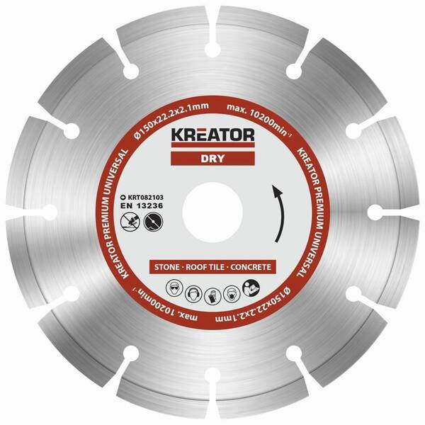 Kotouč diamantový Kreator KRT082103 (1ks) 

