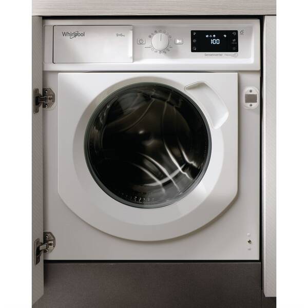 Vestavná pračka se sušičkou Whirlpool BI WDWG 861484 EU bílá barva
