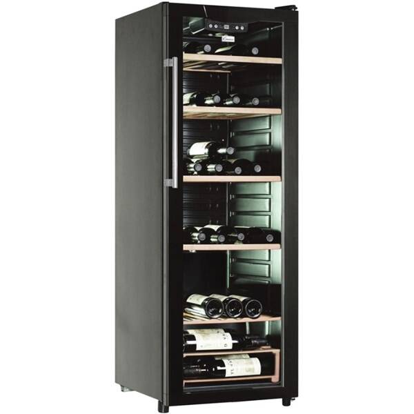 Vinotéka Candy CCV 1420 GL černá barva
