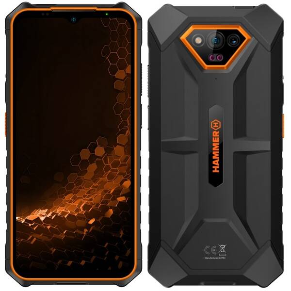 Mobilní telefon myPhone Hammer Iron V černá barva
