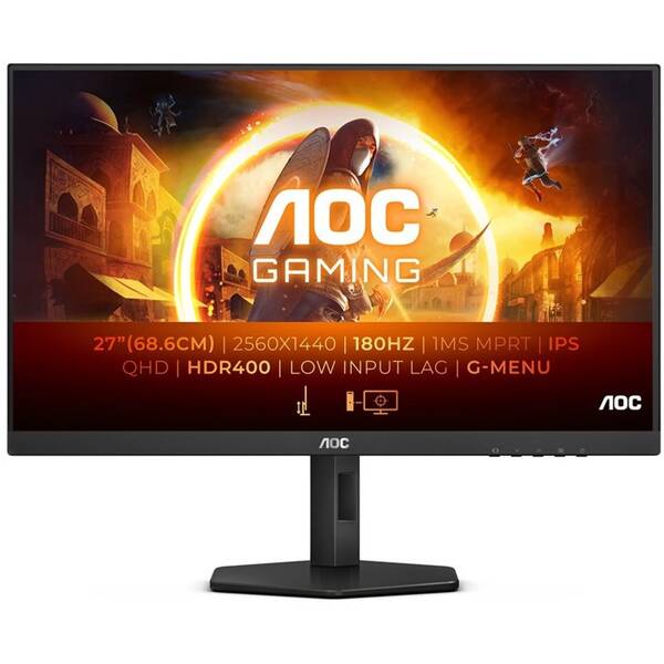 Herní monitor AOC Q27G4X černá barva
