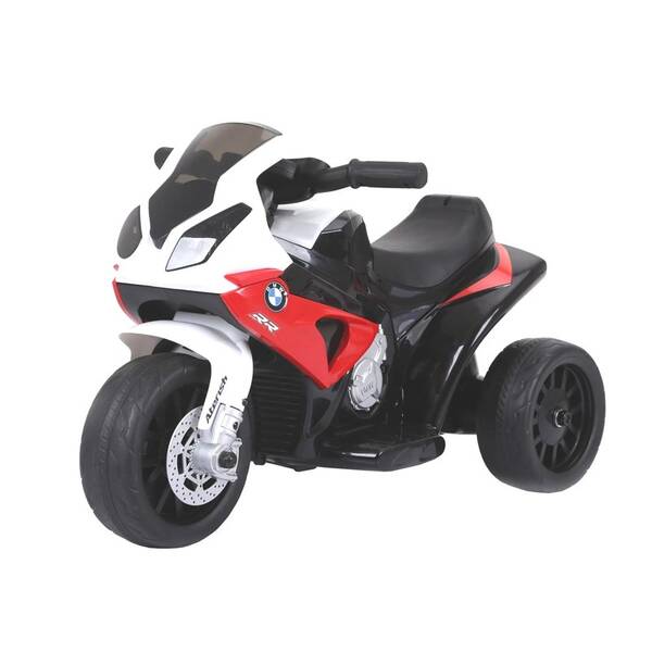 Elektrická motorka Beneo BMW S 1000 RR Licencované 6 V červená 
