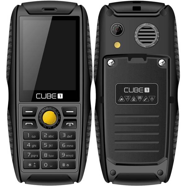 Mobilní telefon CUBE 1 S200 Dual SIM černá barva
