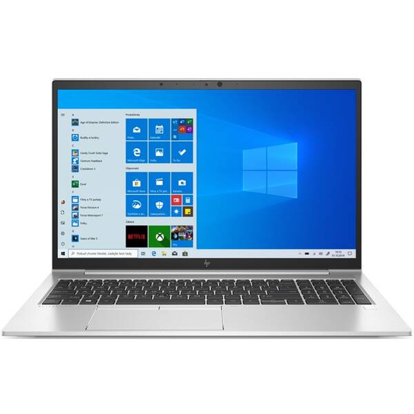 Notebook HP 855 G7 stříbrná barva

