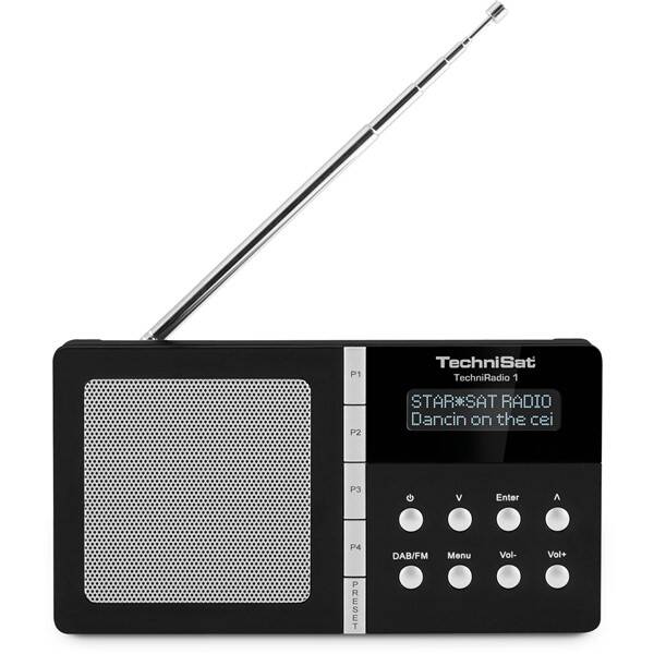 Radiopřijímač s DAB+ Technisat Techniradio 1 černá barva
