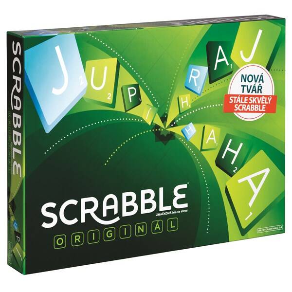 Hra Mattel Scrabble originál CZ 
