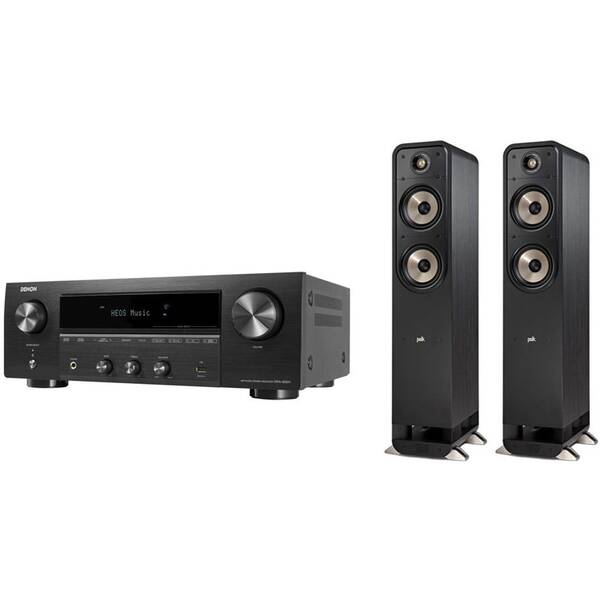 AV Receiver Denon DRA-900H + repro Polk Signature S55 ELITE 2 ks černá barva
