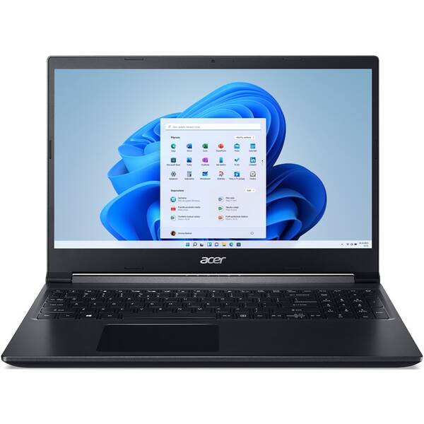 Notebook Acer 7 (A715-75G-5706) černá barva
