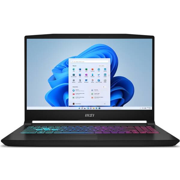 Notebook MSI Katana 15 B13VGK-1867CZ černá barva
