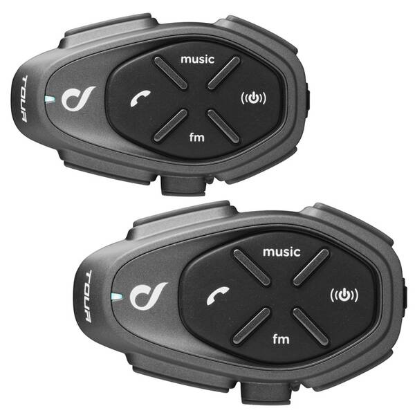 Handsfree Interphone TOUR pro uzavřené a otevřené přilby Twin Pack 
 Handsfree Interphone TOUR pro uzavřené a otevřené přilby Twin Pack