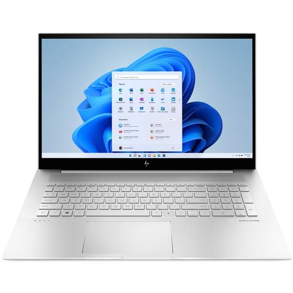 Notebook HP ENVY 17-ch1002nc stříbrná barva
