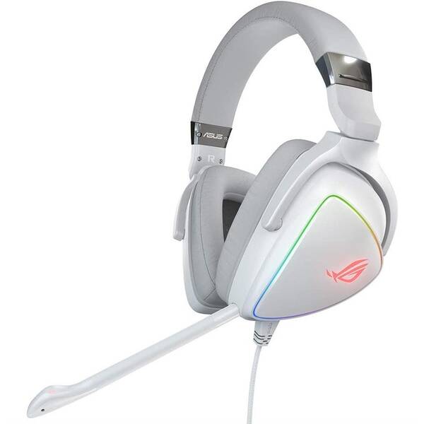 Headset Asus ROG Delta bílá barva
