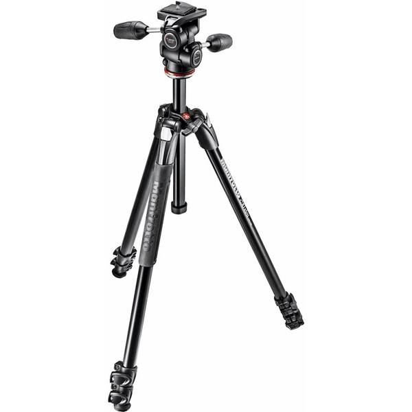 Stativ Manfrotto 290 Xtra s 3-cestnou hlavou černá barva
