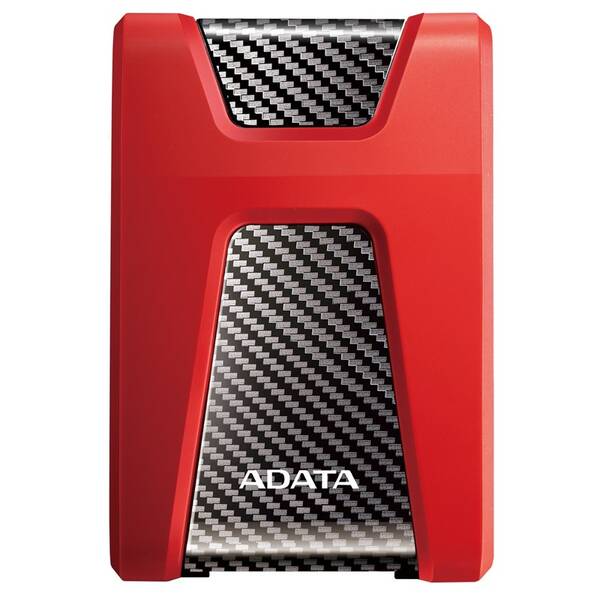 Externí pevný disk 2,5" ADATA HD650 2TB červená barva
