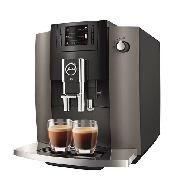 Espresso Jura E6 Dark Inox 
 Espresso Jura E6 Dark Inox