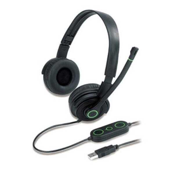 Headset Genius HS-03U Game černá barva
