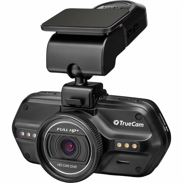 Autokamera TrueCam A7s GPS (s hlášením radarů) černá barva
