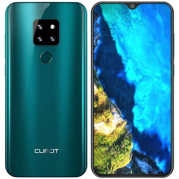 Mobilní telefon CUBOT P30 zelená barva
