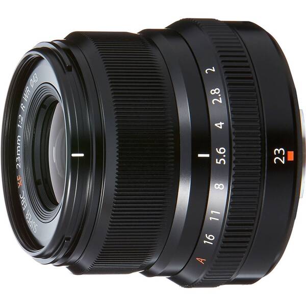 Objektiv Fujifilm XF23 mm f/2.0 R WR černá barva
