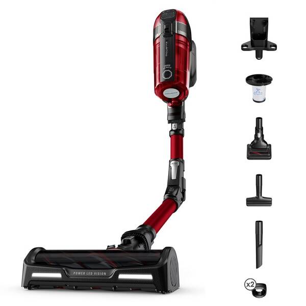 Tyčový vysavač Rowenta RH98A9WO X-Force Flex 12.60 Auto Animal Care 3v1 červená barva

