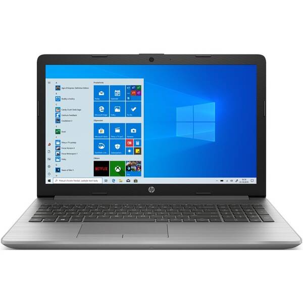 Notebook HP 255 G7 stříbrná barva
