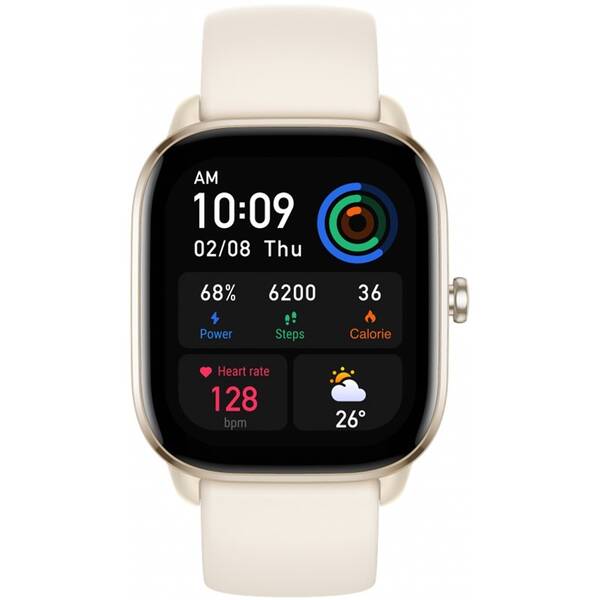 Chytré hodinky Amazfit GTS 4 Mini bílá barva
