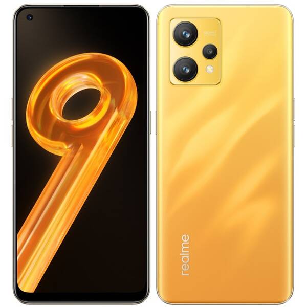 Mobilní telefon realme 9 - Sunburst Gold 
