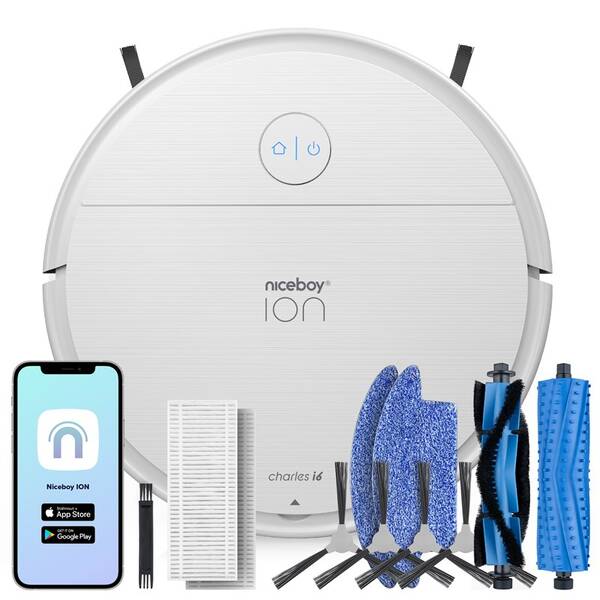 Robotický mop Niceboy i6 White 
