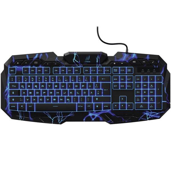 Klávesnice uRage Illuminated2 černá barva
