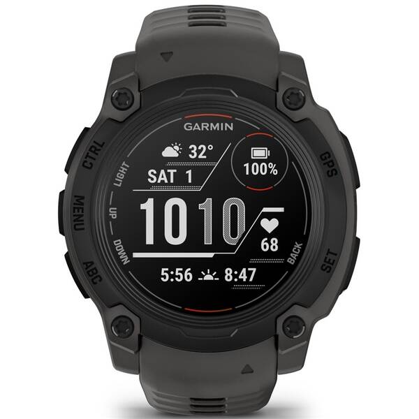 Chytré hodinky Garmin Instinct E - 40 mm - Black / Charcoal Band 
