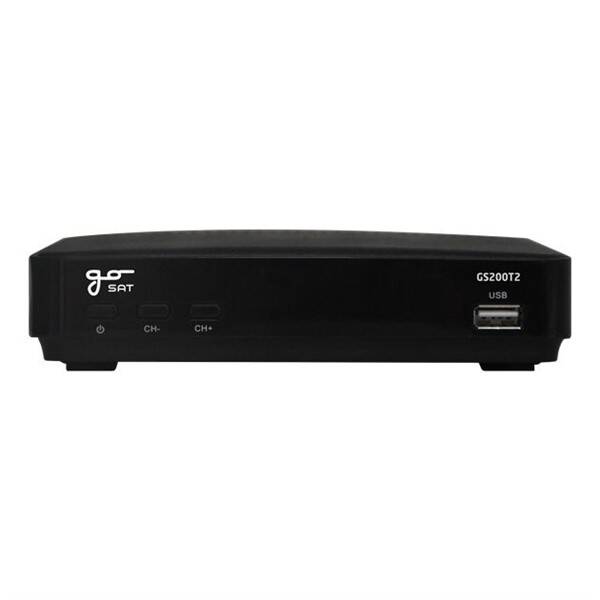 Set-top box GoSat GS200DVBT2 černá barva
