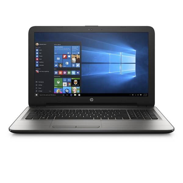 Notebook HP 15-ba004nc stříbrná barva
