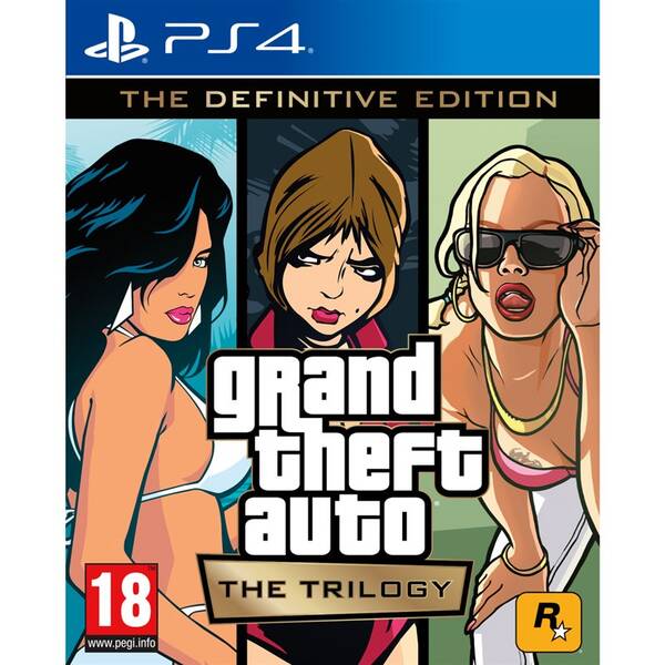 Hra RockStar Grand Theft Auto: The Trilogy – The Definitive Edition 
 Hra RockStar Grand Theft Auto: The Trilogy – The Definitive Edition