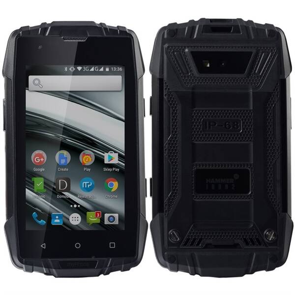 Mobilní telefon myPhone HAMMER IRON 2 Dual SIM černá barva
