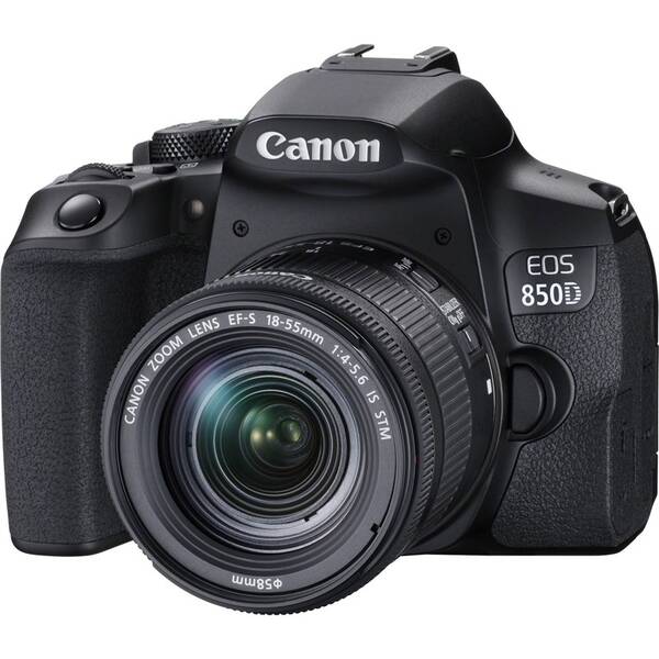 Digitální fotoaparát Canon 850D + 18-55 IS STM černá barva
